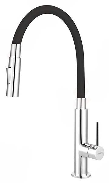 Bateria kuchenna Ferro Zorba Slim 2F BZA43B, czarny/chrom