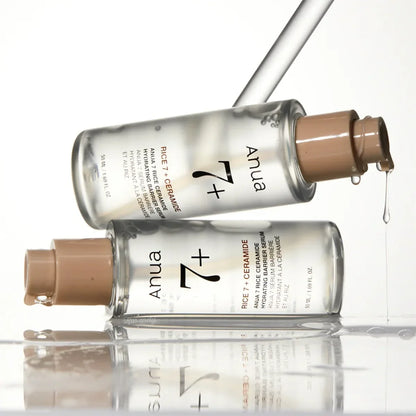Anua Rice 7 Ceramide Hydrating Barrier Serum - Brightening Face Serum | 50ml
