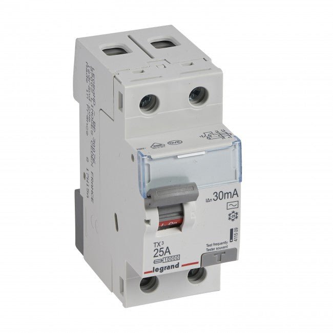 411509 TX³ Residual current circuit breaker 2P 25A 30mA ID