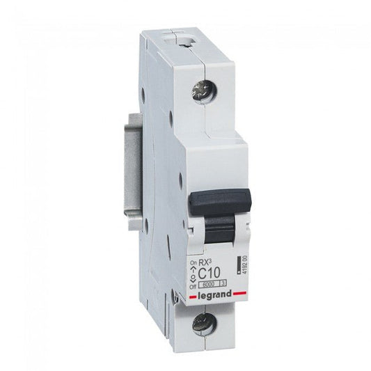 419200 Legrand RX³ Miniature circuit breaker 1P C10A 6kA