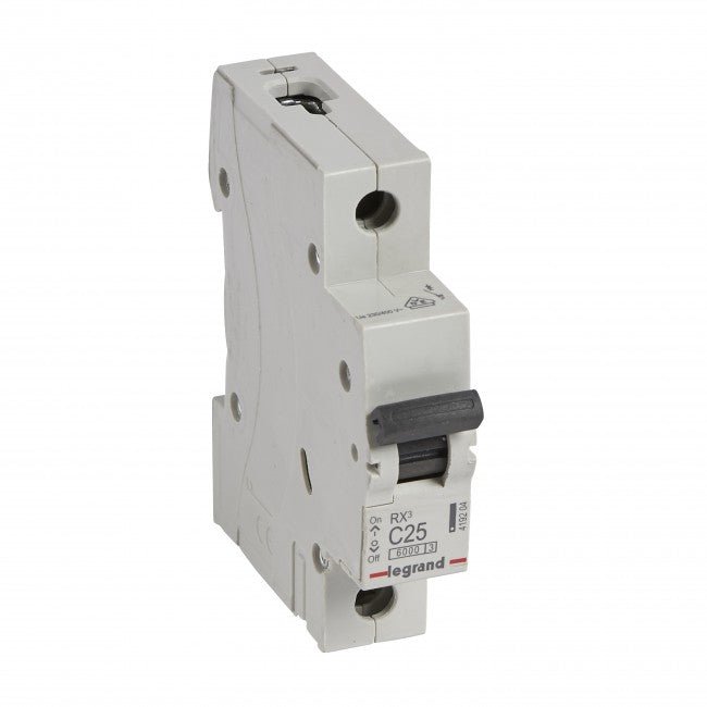 419204 Legrand RX³ Miniature circuit breaker 1P C25A 6kA