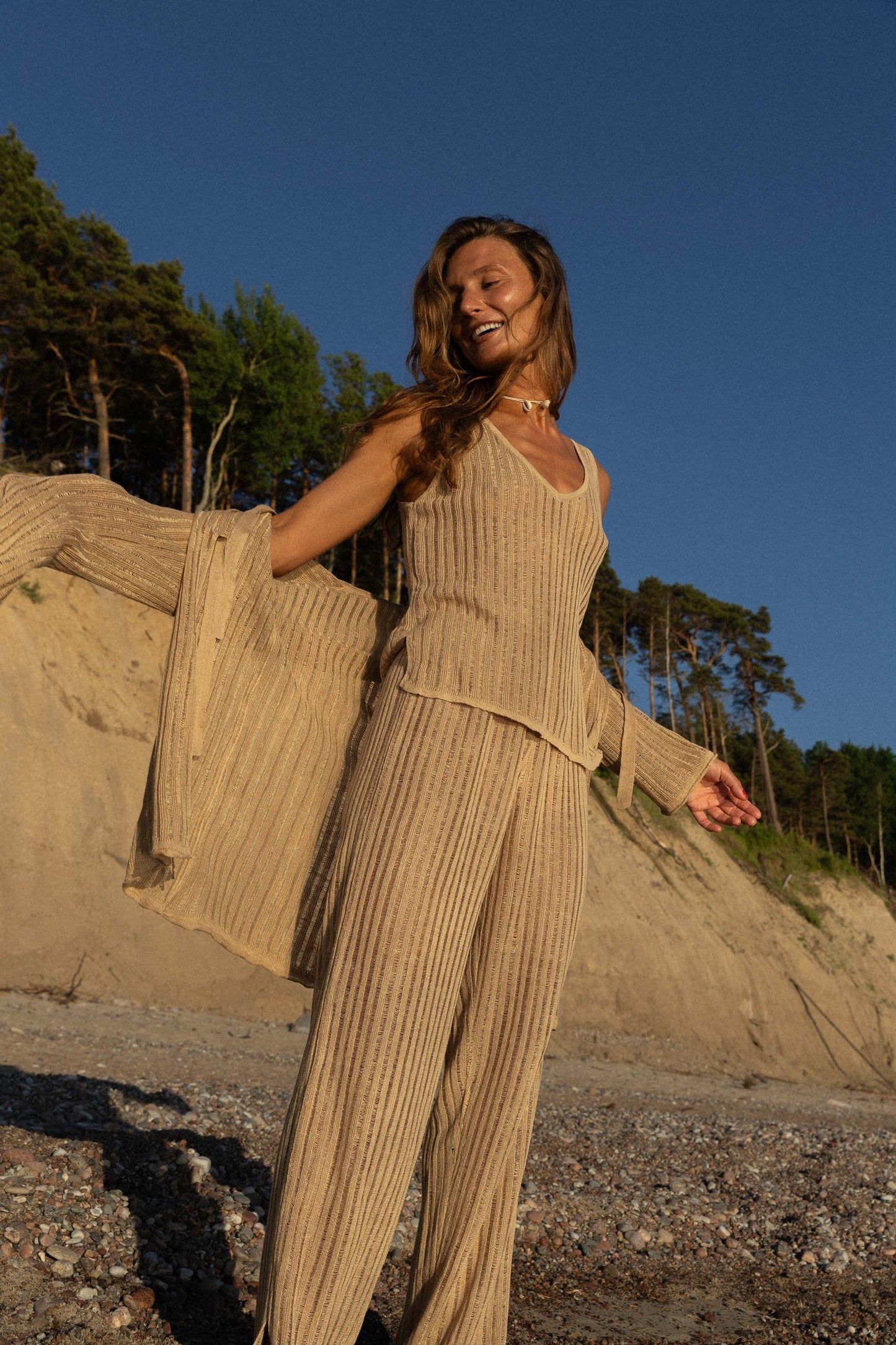 Sole 100% Linen Co-ord Sand