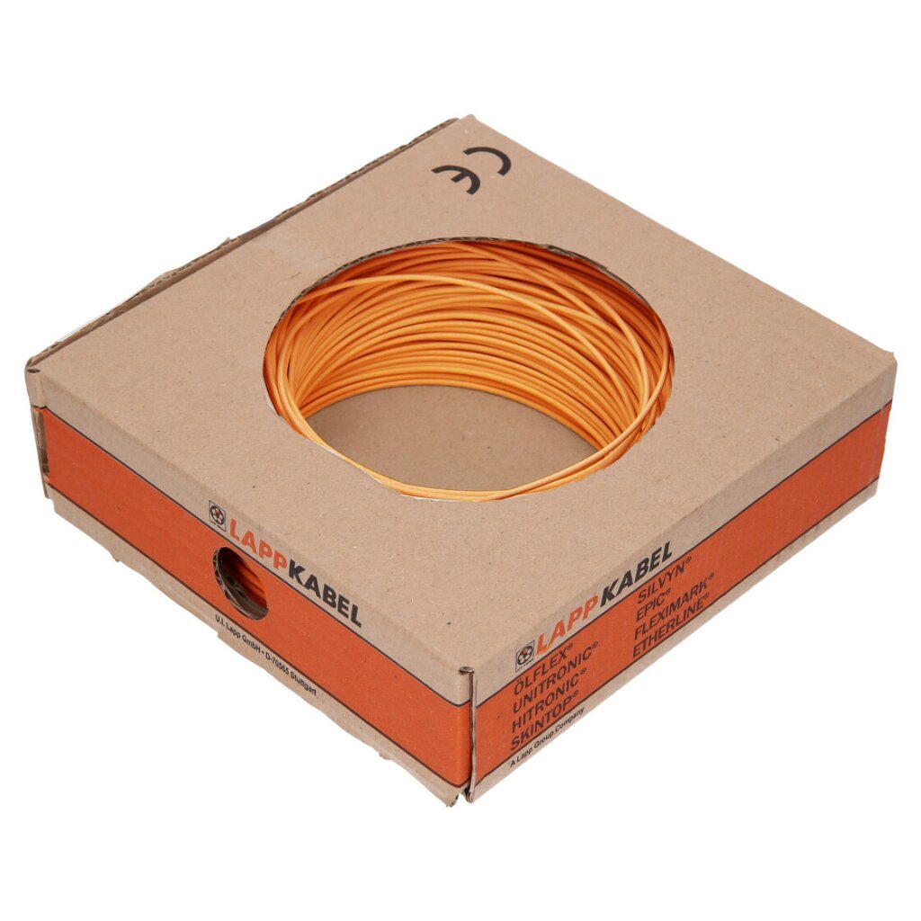4510092 H05V-K Cable 0,75mm², orange 100m in a pack