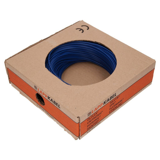 4510142 H05V-K Kabel 0,75mm² dunkelblau 100m im Pack