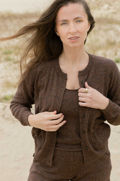 Sabbia Cardigan Schokolade