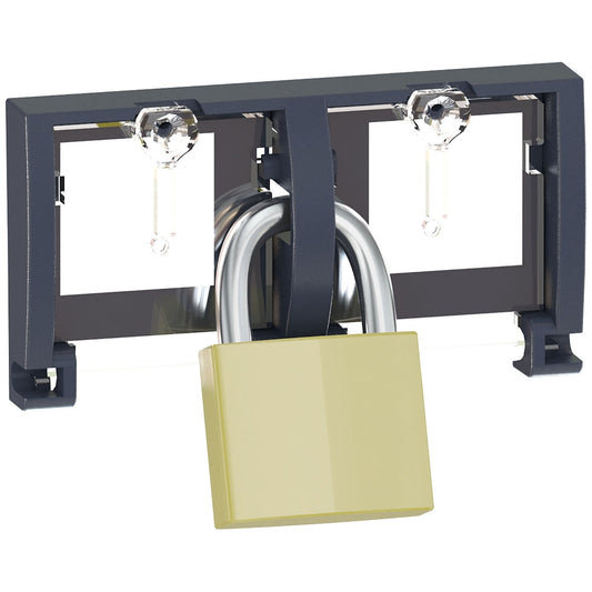 48536 Druckknopf-Vorhängeschloss