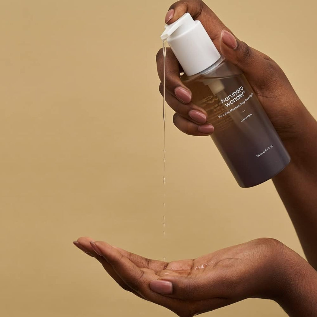 Haruharu Wonder Black Rice Moisture Deep Cleansing Oil - Giliai Valantis Aliejinis Veido Prausiklis 150ml