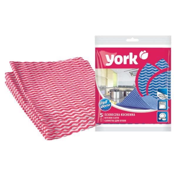 Komplet ściereczek kuchennych York, 5 szt., 35 x 35 cm