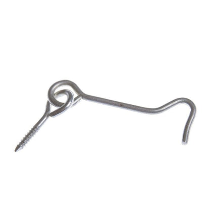Wieszak Domax 8872 K-80 201, srebrny, 80 mm x 17 mm
