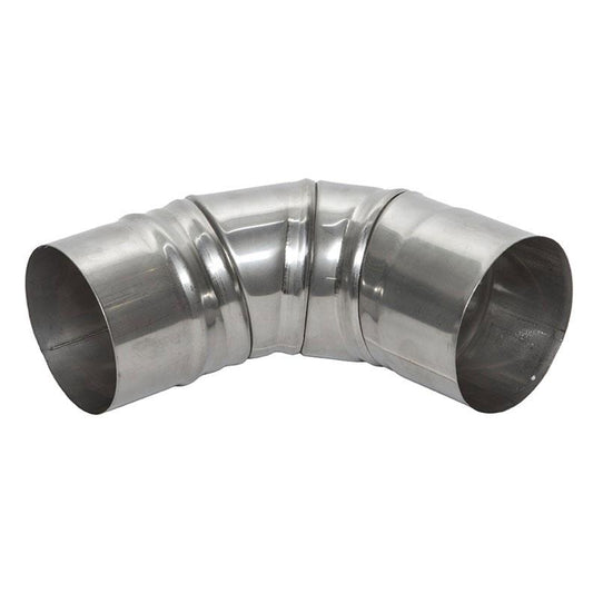 Kaminų alkūnė WADEX 116, D130 mm 90°