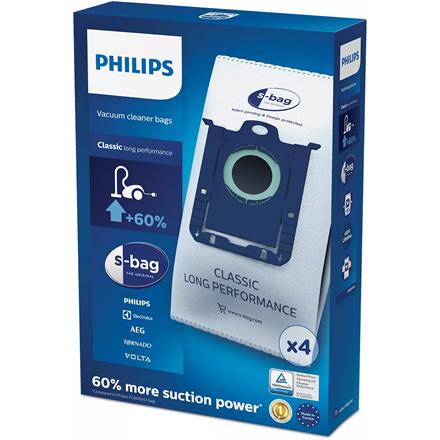 Dulkių siurblio maišeliai Philips FC8021, 4 vnt