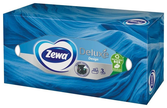 Vienkartinės servetėlės ZEWA DELUXE, 3 sl., 90 vnt.