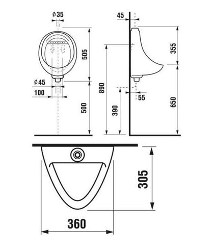 Pisuaras Jika Korint 44100