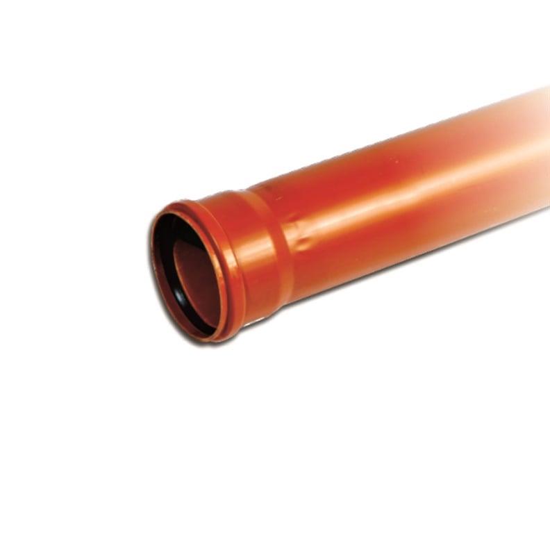 Lauko kanalizacijos vamzdis Magnaplast, Ø 110 mm, SN8, 1 m