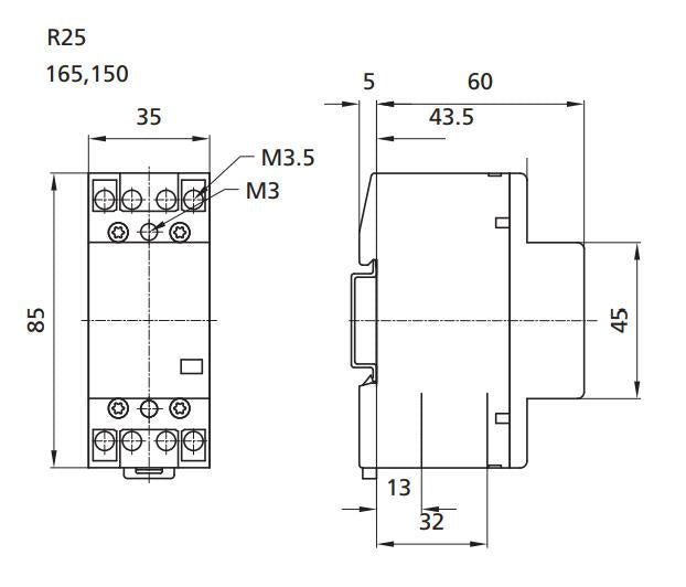 Stycznik ETI AC-1, R 25-40, 25A, 3kW