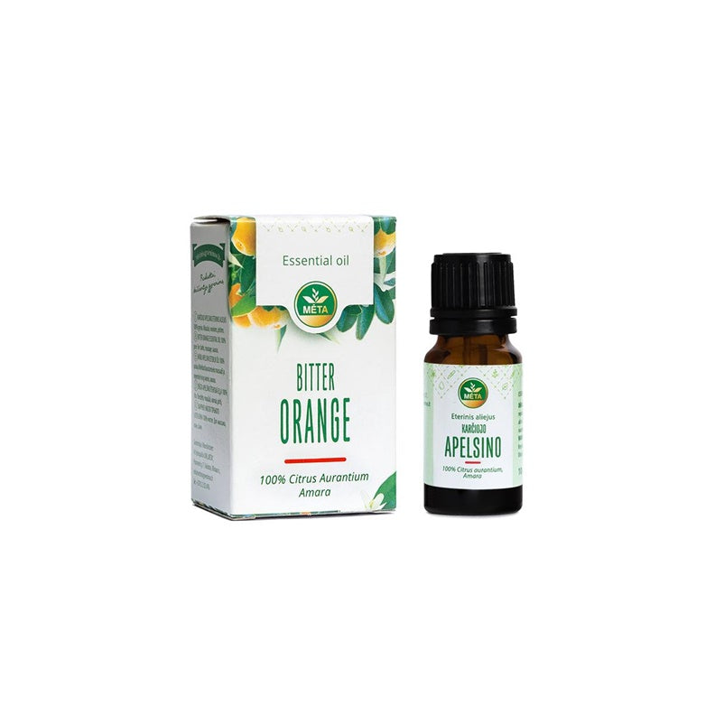 Olejek eteryczny z gorzkiej pomarańczy MIĘTA, 10 ml