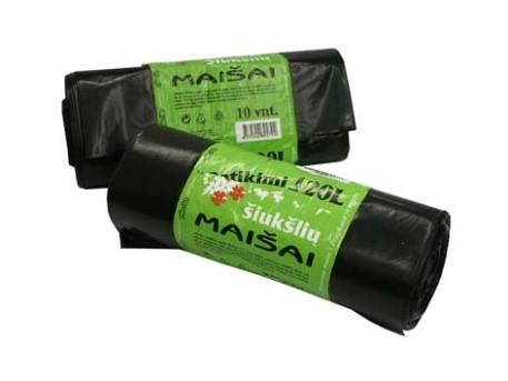 Worki na śmieci Plasta Strong, 120 l, 10 szt., 35MK