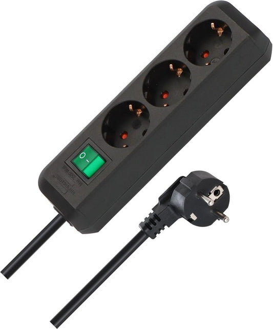 Przedłużacz domowy BRENNENSTUHL ECO-LINE, 3-gniazdowy, 3 m