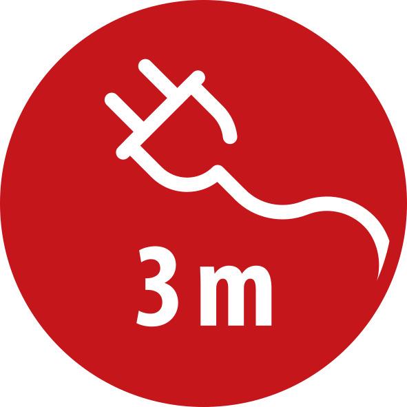 Listwa zasilająca BRENNENSTUHL ECO-LINE, 3 gniazda, 3 m