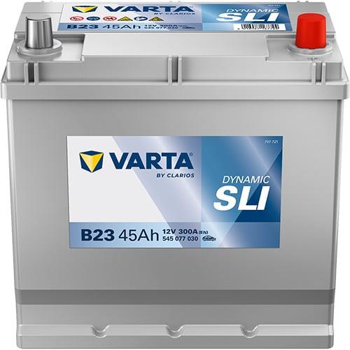 Akumuliatorius Varta SLI B23, 45 Ah, 300 A, 12 V