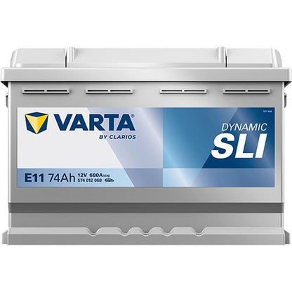 Akumuliatorius Varta BD E11, 74 Ah, 680 A, 12 V