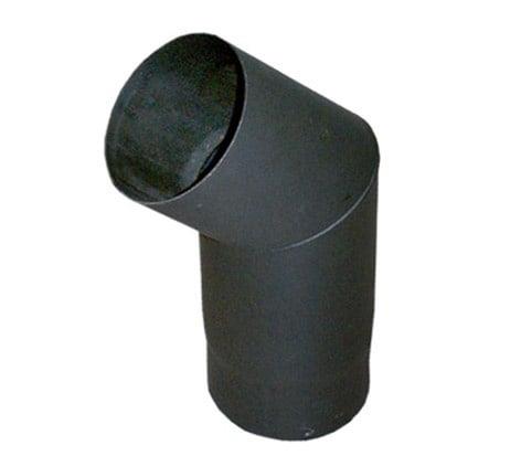 Chimney elbow ABX, 150 mm, 1.5 mm, 45°