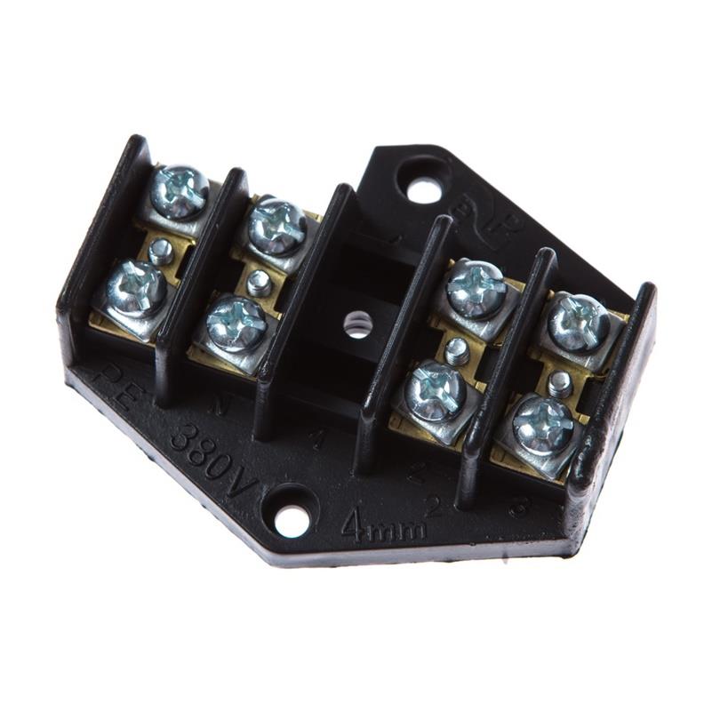Sujungimo kaladėlė Elektroplast 4 x 4 mm², juoda