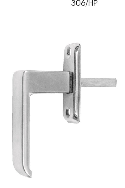 Klamka okienna Kurzemes R1-2 306/HP, ocynkowana
