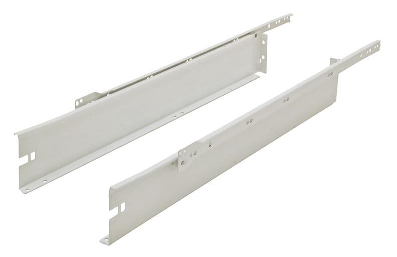 Prowadnice szuflad z bokami, 500 x 150 mm