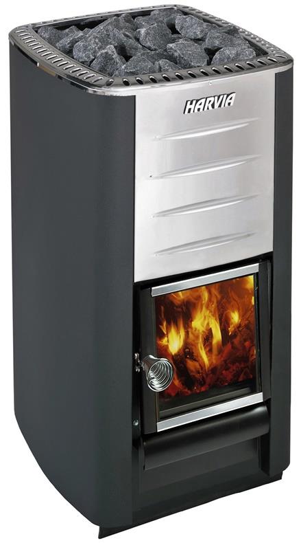 Harvia M3 wood-burning sauna heater, 16.5 kW