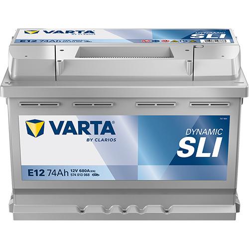 Akumuliatorius Varta BD E12, 74 Ah, 680 A, 12 V