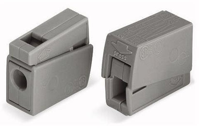 Laidų jungė Wago 224-101, 2 x 0,5-2,5 mm², 400 V, 5 vnt.
