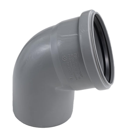 Vidaus kanalizacijos alkūnė HTplus, Ø 110 mm, 67°