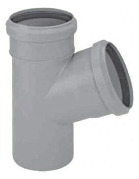 Vidaus kanalizacijos trišakis HTplus, Ø 110 / 110 mm, 67°