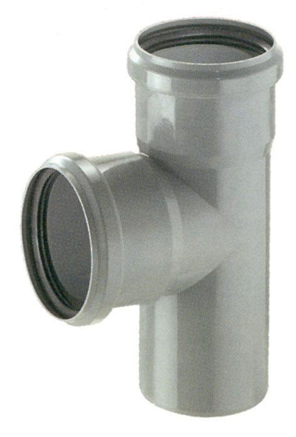 Vidaus kanalizacijos trišakis HTplus, Ø 110 / 110 mm, 87°