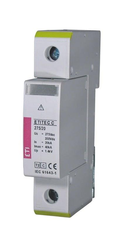 Viršįtampių ribotuvas ETI C275/20, 230 V