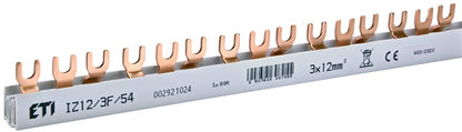 Szyna ETI IZ12, 3P, 54 moduły, 12 mm²