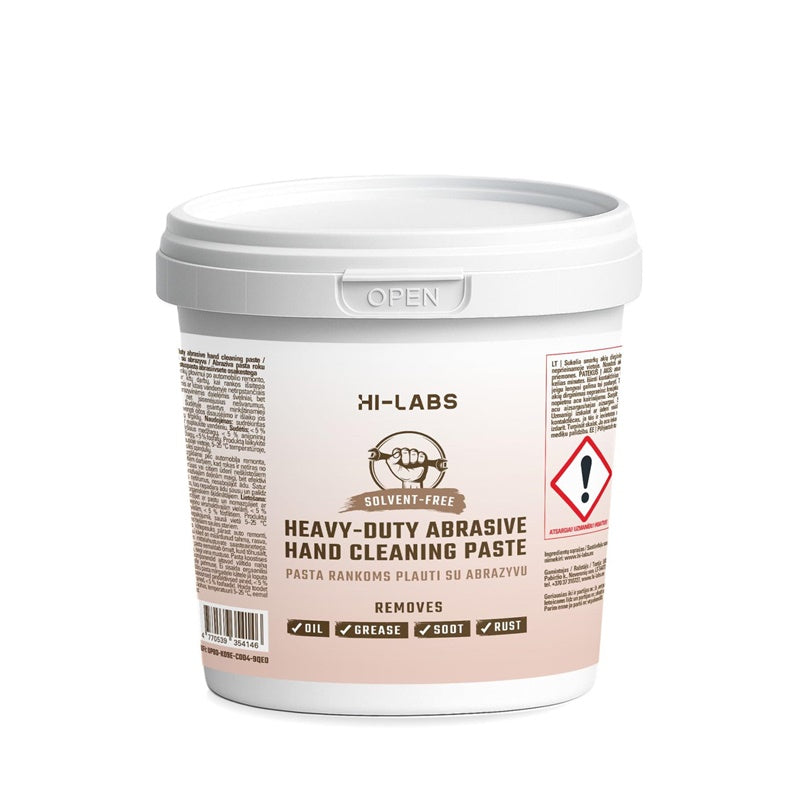 Pasta do mycia rąk z materiałem ściernym Higėja, 1,3 kg