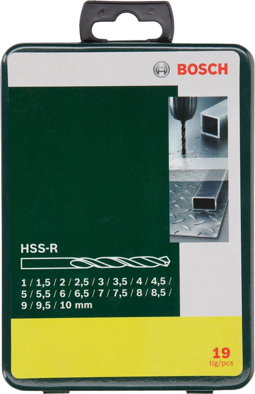 Zestaw wierteł do metalu Bosch 2607019435, 19 szt.