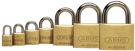 Pakabinama spyna Abus 60/50C, 50 x 60 mm
