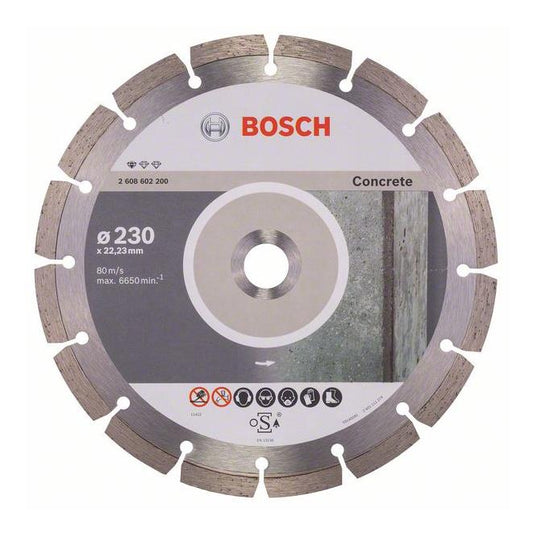 TARCZA DIAMENTOWA SEGMENTOWA DO BETONU 230X22.23mm
