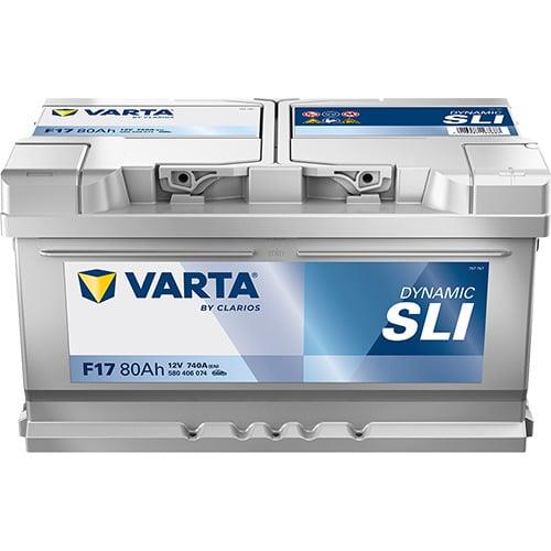 Akumuliatorius Varta BD F17, 80 Ah, 740 A, 12 V