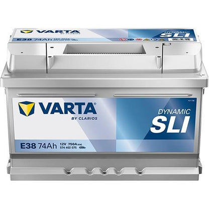 Akumuliatorius Varta SD E38, 74 Ah, 750 A, 12 V