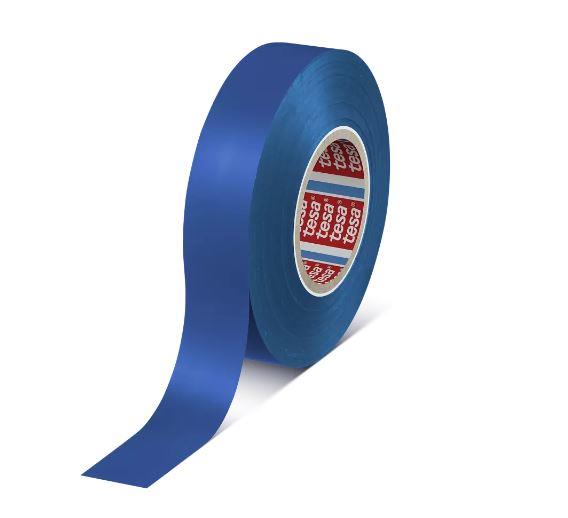 Izoliacinė juosta Tesa Premium, mėlyna, 19 mm x 33 m