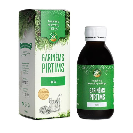 Steam sauna pine extract MĖTA, 150 ml