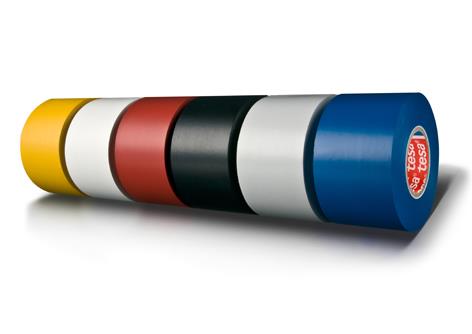 Izoliacinė juosta Tesaflex, juoda, 50 mm x 33 m