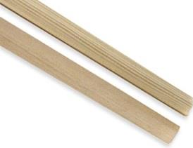 Listwa wykończeniowa, sosnowa, 9 x 28 x 2750 mm