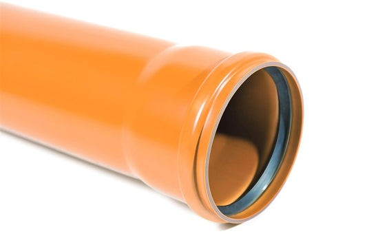 Lauko kanalizacijos vamzdis Wavin, Ø 110 mm, SN4, 0,5 m