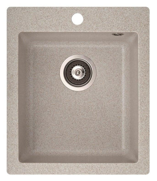 Zlewozmywak Simplex SQS100-110AW, kompozyt, 42,5x50x19,5cm