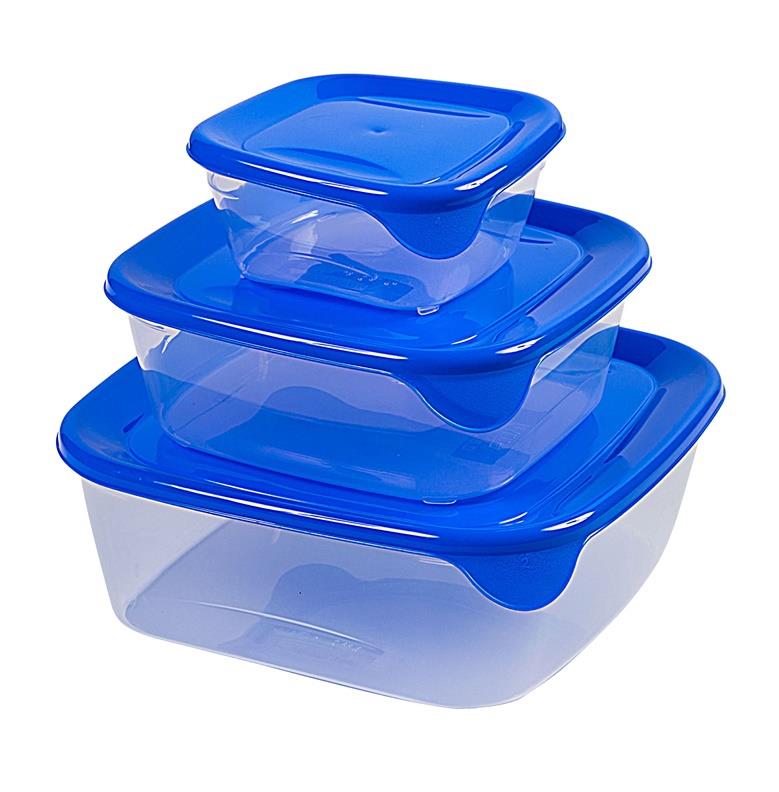 Šaldytuvo indų rinkinys Curver Fresh&Go, 3 vnt